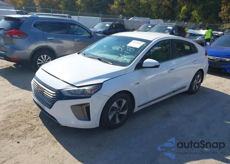 2017 Hyundai Ioniq Hybrid Sel from USA, damaged, VIN KMHC75LCXHU040016